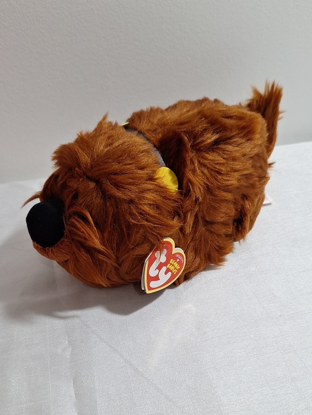 DUKE-Ty Beanie Baby Brown Plush Dog